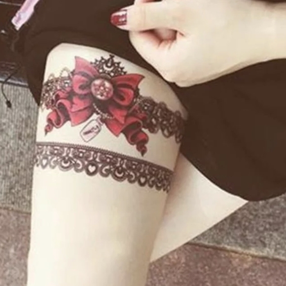 🎀 Sailor Moon Lace Tattoos - Picture 3 of 6